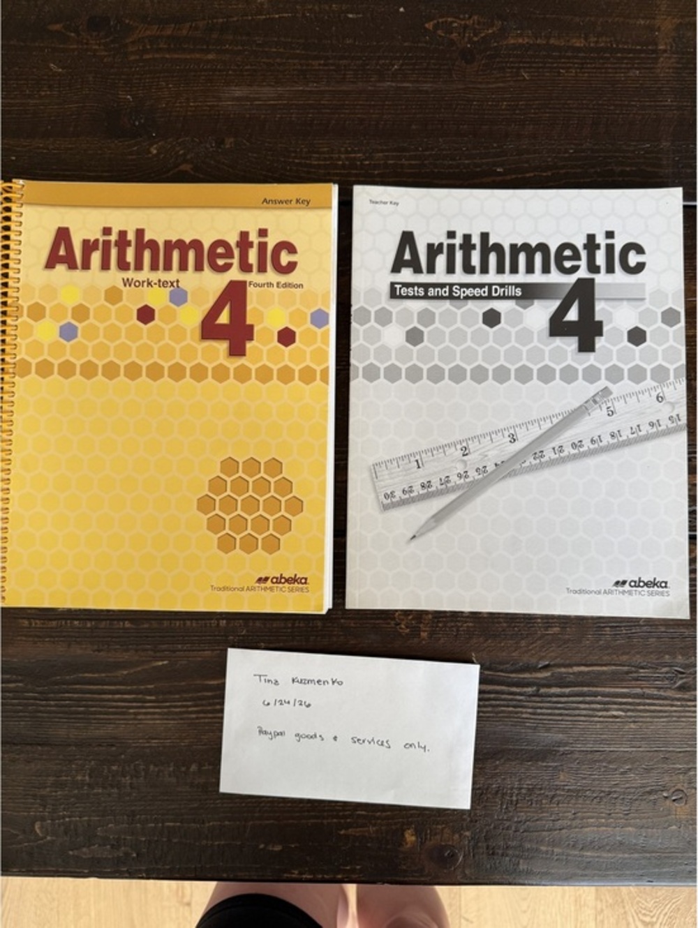 Abeka Arithmetic 4 Fourth Edition Answer Key + Tests & Speed Drills Teacher Key